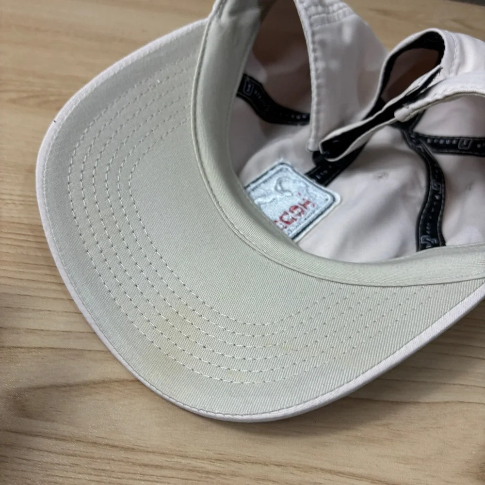 PGA Hat Cap Strap Back Brown Tan‎ Professional Golf Golfing Performance